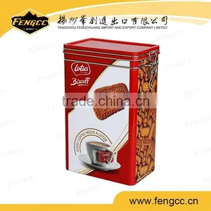 Customized Full Color Printed Biscuit Metal Tin Box thumbnail-1