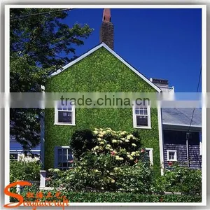 Latest Design Outdoor Artificial Grass Turf Fake Carpet Grass Wall Decoration thumbnail-1