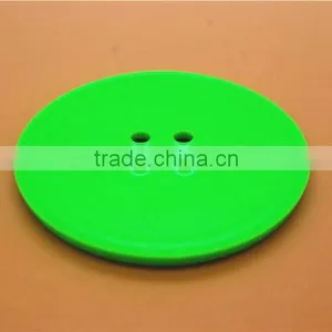 Trade Assurance Button Shape Design Coffee Cup Pad Tin Coaster thumbnail-2
