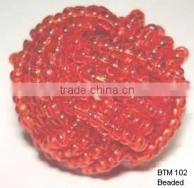 Beaded Button BTM102 thumbnail-1