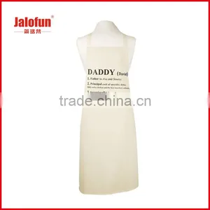 Cheap Custom New Years Disposable Plastic Apron Custom Logo Print thumbnail-2