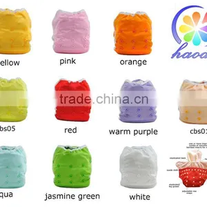 PUL Nappy/All in Two Reusable Cloth Diaper ,bamboo Cloth Diaper ,cloth Diaper,infant Cloth Daiper thumbnail-1