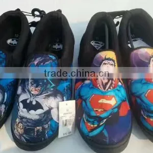 Adult Cartoon Pattern Black Canvas Shoes No Name Brand Slip On Casual Shoe Surplus Stock Liquidation thumbnail-1