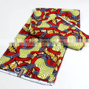 New Nigerian Wax Printed Ankara Fabrics African Wax Lace 2017 thumbnail-3