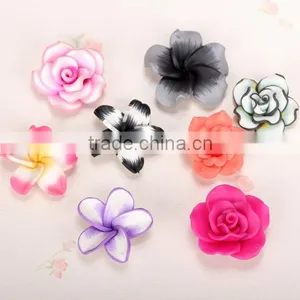 Wholesale Various Polymer Clay Flowers Diy Flower Beads for Jewelry Accessories Yiwu Market Products thumbnail-1