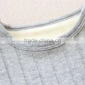 High Quality Baby Winter Fleece Corduroy Inside Children Clothings Strip Infant Winter Clothing Model Clothing thumbnail-5