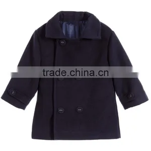 2016 Chinldren High Quality Black Thick Paint Coat Kids Fashion Coat for Winter thumbnail-2