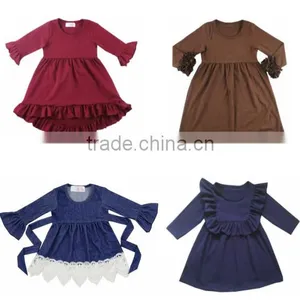 2017 Baby Girl Party Fashion Dress Children Frocks Designs Clothing Girls' Dress thumbnail-1