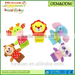 New Design Funny Animal Cartoon Mouse Plush Finger Puppet Customized Stuffed thumbnail-1