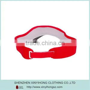 100% Polyester Mesh Golf Visors Caps thumbnail-3