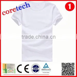 Anti-pilling Cheap High Quality Plain T-shirt Factory thumbnail-3