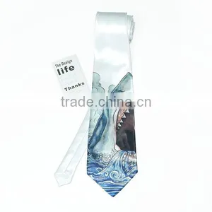 Newest Hot Selling Men's Printed Silk Tie thumbnail-3