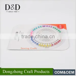 Hot Sale Multi Colour Sewing Accessory Round Pearl Head Pin for Ornament thumbnail-3