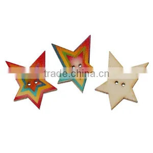 Hot Selling Wood Button With Logo thumbnail-3