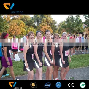China Flashing Sports Reflective Apparel Design thumbnail-3