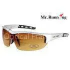 Man Polarized Fishing Sunglasses With Fashion Brown Lens , Soft Nose Pad thumbnail-1