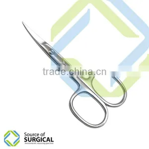 Manicure Pedicure Instruments Japanese High Quality Cuticle Nail Scissors B-NCS-44 thumbnail-1