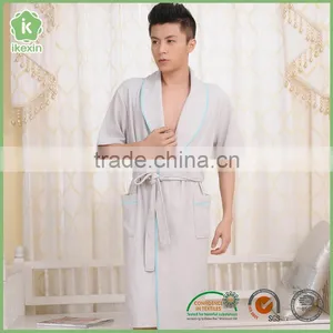 Cozy Anti-Pilling Cheap Fleece Spa Robes Wholesale thumbnail-2