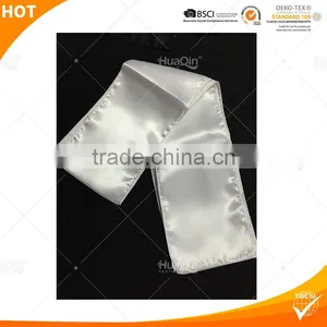 6*108 White Stain Sashes for Chair Cover Decoration,chair Tie, Chair Sash thumbnail-1