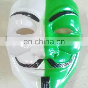 New Arrival Two Color Vendetta Party Plactic Mask thumbnail-1