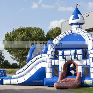 Kids Inflatable Bouncy Castle With Water Slide Clearance thumbnail-4