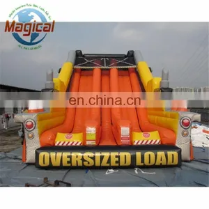 Commercial Grade Inflatable Double Lane Slip Slide Inflatable Slip Slide Inflatable Slide thumbnail-2