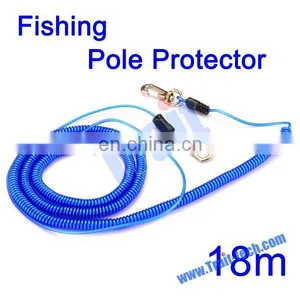 High Quality 18M Extendable Elastic Fishing Missed Rope Fish Pole Protector Rope With Steel Fishing Tackle thumbnail-1