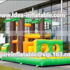 PVC Type Inflatable Boot Obstacle Course for Sale ID-OB005 thumbnail-1