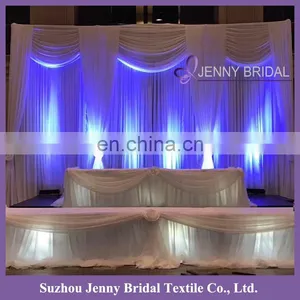 BCK131 Backdrop Design Church Backdrop Curtain Wedding Backdrops for Sale thumbnail-6