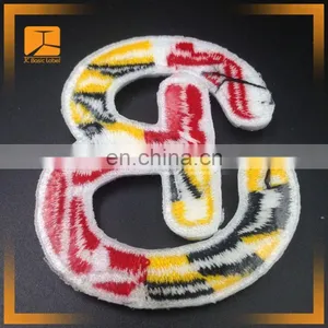 High Quality Cheap Embroidery 3D Custom Patches for Jeans no Minimum thumbnail-6