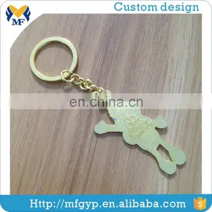New Blank Custom Anime Acrylic Metal Keychain for DIY Gift thumbnail-3