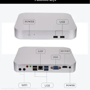 Mini PC,Mini Desktop Computer Windows 7/8/10 Linux (64-bit) Intel Core i3 -4005/4010 1.80 GHz Supports OEM thumbnail-2