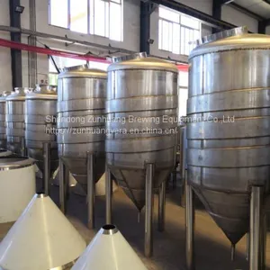500L/1000L Conical Stainless Steel Beer Fermenting System Brewing Equipment Fermenter thumbnail-2
