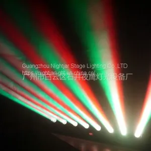 8*10W LED Moving Head Beam Light Stage Lighting DJ Party Disco Wedding Lighting thumbnail-3