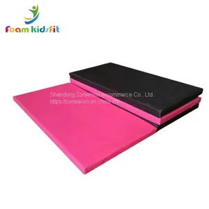 Four Folding Gymnastic Landing Mat for Fitness Body Building thumbnail-2