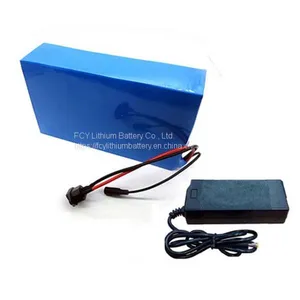 36V 10AH Lithium Ion Battery With PVC Case 36V 10S 500W Battery thumbnail-1