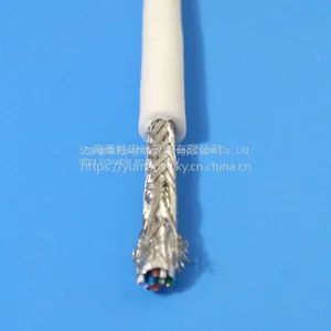 Anti-microbial Erosion Cable 1000v Rov Umbilical Cable With Sheath Color Yellow thumbnail-2
