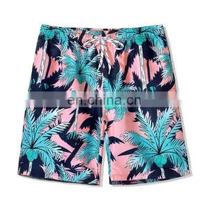 Hot Sale Hawaiian Fabric Print Peach Skin Fabric Quick-drying Fabric for Beach Pants thumbnail-6
