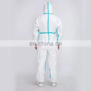 High Quality Disposable Sterile Coverall Protective Clothing thumbnail-2