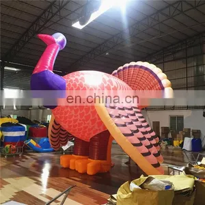 Outdoor Giant Advertising Activity Inflatable Turkey Cartoon Model For Thanksgiving Event Party thumbnail-3