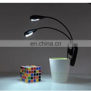Music Stand Light, USB and AAA Battery Operated, Reading Lamp in Bed, 4 Brightness Levels, Clip on LED Book Lights thumbnail-4