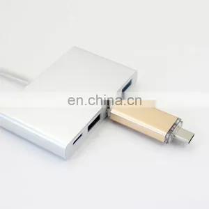 3 in 1 USB 2.0 OTG Type C Flash Drive Memory Stick Pen 64gb Storage thumbnail-4