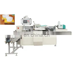 Full Automatic Facial Paper Cardboard Box Sealing Packing Machine thumbnail-1