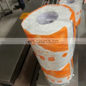 Fully Automatic Single Roll POF Film Toilet Paper Packing Machine thumbnail-5
