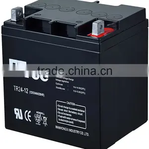 Free Maintenance Ups System Battery 12V 24Ah Rechargeable Lead Acid Batteries thumbnail-1