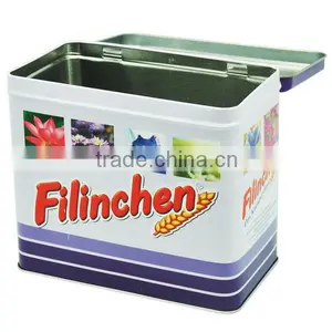 Square Tin Box thumbnail-1