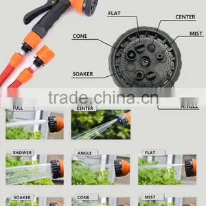 25' 50' 75' 100' Expanding Hose Strongest Expandable Garden Hose Solid Brass Ends Double Latex Core Extra Strength Fabric 2016 thumbnail-3