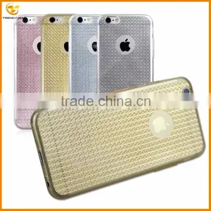 New Products 2016 Electroplating Plating Slim Tpu Case for Iphone 6 thumbnail-1
