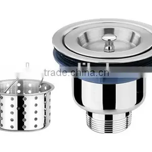 2015 Made in China Chaozhou Bathroom Accessories Stainless Steel Basin Drainer Sink Drainer Sanitary Ware ,50B thumbnail-6