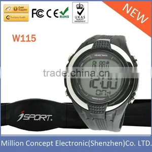 Heart Rate Monitor Calorie Counter Fitness Pulse Wrist Watch thumbnail-1